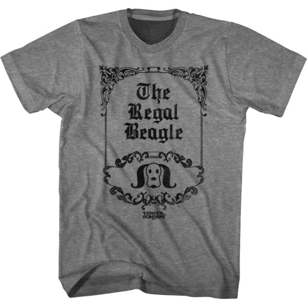The Regal Beagle Threes Company Tshirt